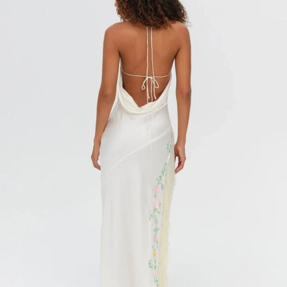 Tina Embroidered Maxi Dress - Picture 4 of 12